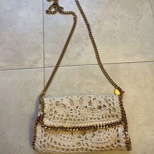 Stella McCartney Crochet Chain Crossbody Bag